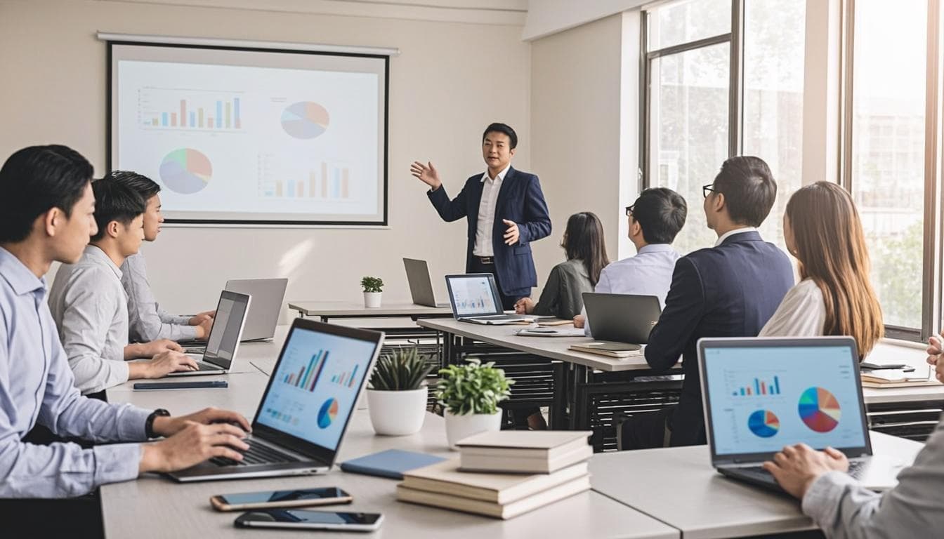 Live classroom session at SkillGorila